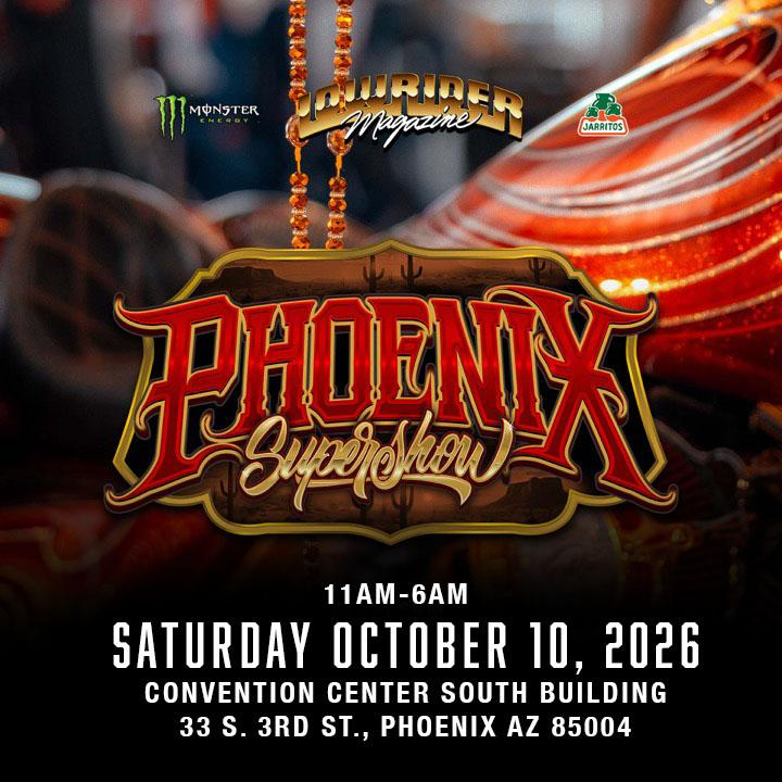 Phoenix Lowrider SuperShow official artwork